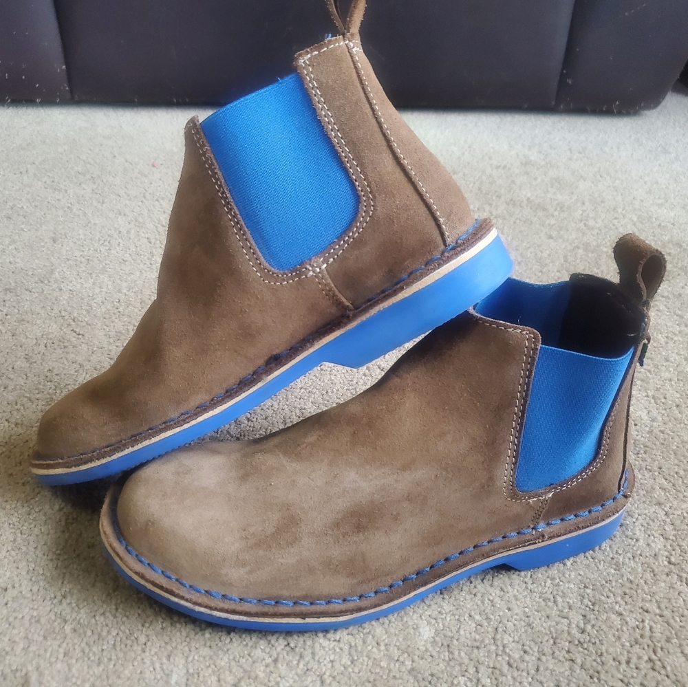 Veldskoen Chelsea shoe J-Bay Blue
